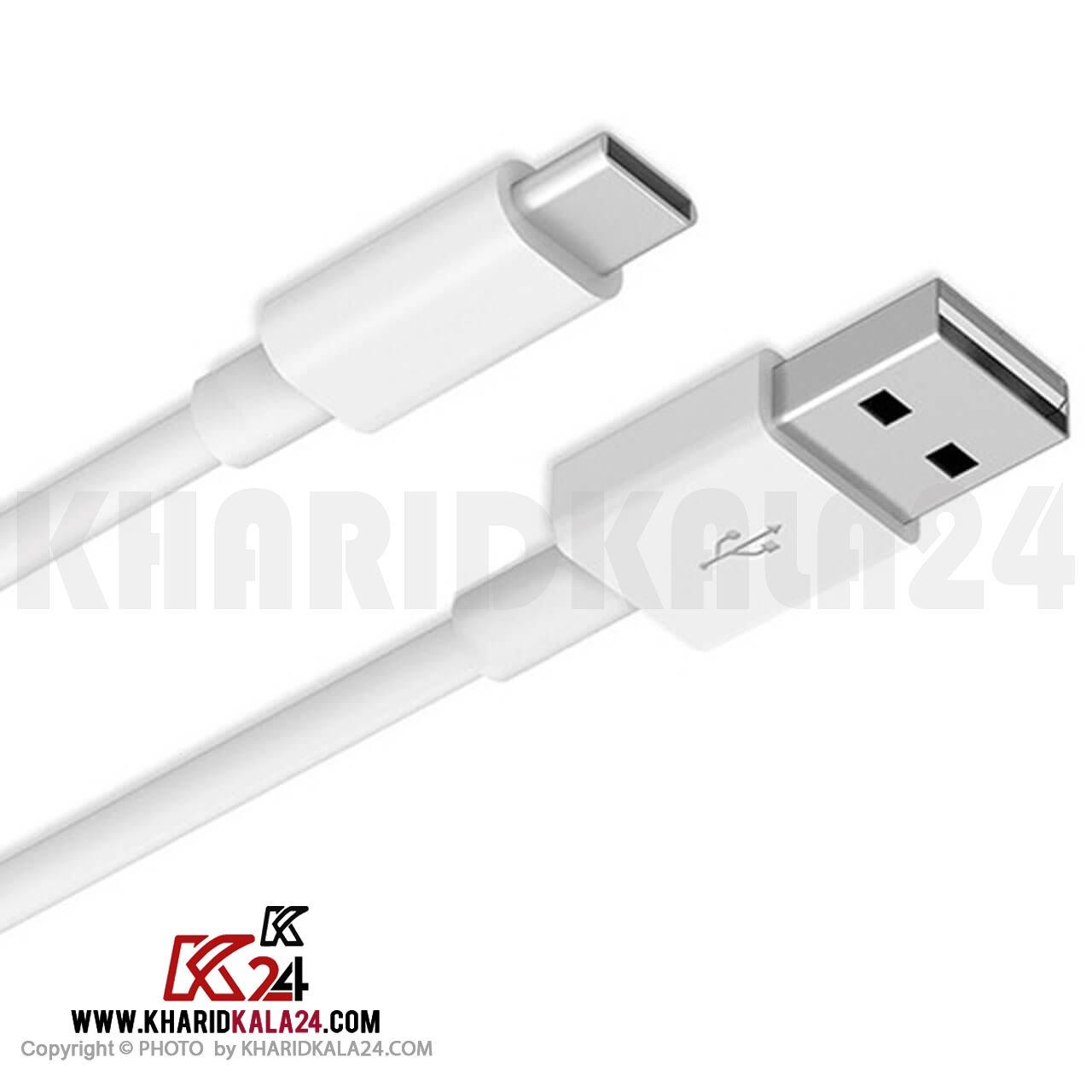 کابل تبدیل USB به Type C طول 30 سانتی متر