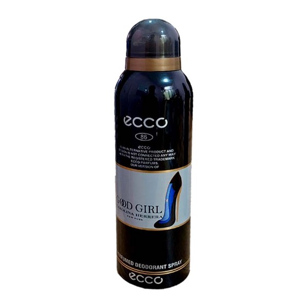 اسپری زنانه اکو مدل GOOD GIRL کد 86 اسپری زنانه اکو مدل GOOD GIRL کد 86