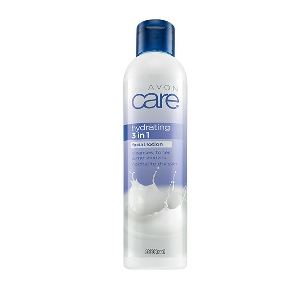 لوسیون آبرسان و پاک کننده 3 کاره صورت آون مدل HYDRATING 3IN1 حجم 200 میل