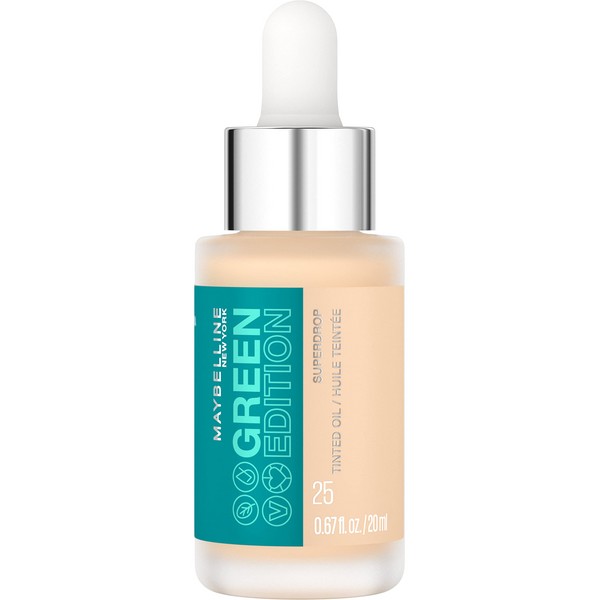 کرم پودر میبلین مدل GREEN EDITION شماره 25