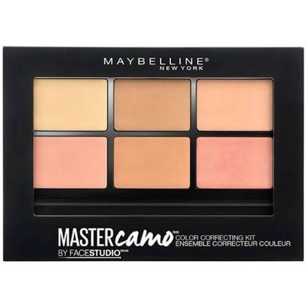 پالت کانسیلر و اصلاح رنگ میبلین مدل MASTER CAMO شماره 02